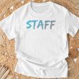 スタッフバックプリントデザインtシャツ イベントスタッフ用 Tシャツ 高齢者への贈り物