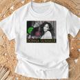 ドナサマー_001_Back Printed Tシャツ 高齢者への贈り物