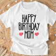 ハッピーバースデーママ誕生日ママ Tシャツ 高齢者への贈り物