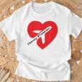 ハネムーンイン カップル向けギフト 休暇 ハネムーンに Tシャツ 高齢者への贈り物