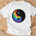 ヒッピータイダイ 陰陽 Tシャツ 高齢者への贈り物