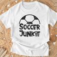 ビンテージ サッカー ジャンキー Tシャツ 高齢者への贈り物