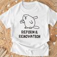 ビーバー リフォーム リノベーション 職人 大工 建築 木工 メンズ レディース キッズ かわいい Tシャツ 高齢者への贈り物