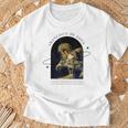 フランシスコ デ ゴヤ デザイン ホラー ゴシック アート Tシャツ 高齢者への贈り物