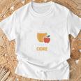 フランスのj'peux Pas J'ai Cidre Cider Lovers Tシャツ 高齢者への贈り物