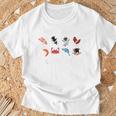 ペスカタリアン旅行 Tシャツ 高齢者への贈り物
