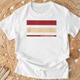 メッセージ付 やるなら今 三本線 Tシャツ 高齢者への贈り物