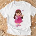 メルちゃんのおともだち うたちゃん Bigプリント Tシャツ 高齢者への贈り物