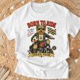 ヨーキー ライド バイク 遊び フットボール サッカー Digor Tシャツ 高齢者への贈り物