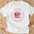 ラハイナ ハワイ マウイ レトロ ハワイアン Tシャツ 高齢者への贈り物