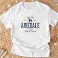 ヴィンテージ エアデール・テリア レトロ Tシャツ 高齢者への贈り物