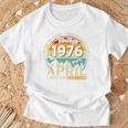 ヴィンテージカー 1976 年4月 50 歳の誕生日 1976 年のクラシックカー Tシャツ 高齢者への贈り物