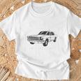 古希祝い 車好き 父 男性 おしゃれ クラシックカー 70歳 I'm Not Old I'm Classic Tシャツ 高齢者への贈り物