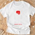 和道龍 空手 バックプリント Tシャツ 高齢者への贈り物