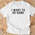 家に帰りたい Tシャツ 高齢者への贈り物