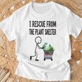 庭師、植物 Tシャツ 高齢者への贈り物