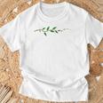 木の枝と葉 Tシャツ 高齢者への贈り物