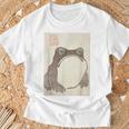 松本邦司によるメイカガフのカエル Tシャツ 高齢者への贈り物
