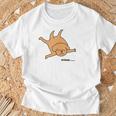 犬だって踊ったり寝たり Tシャツ 高齢者への贈り物
