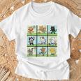 猫好きのためのフィットネス猫サッカーグラフィック Tシャツ 高齢者への贈り物