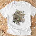 猿 野生動物 サファリ 動物愛好家 グラフィック イラスト Tシャツ 高齢者への贈り物