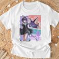 白猫プロジェクト ネコミミスト（ルナ） Comictyle Tシャツ 高齢者への贈り物