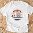 裏面 ヴィンテージ 20 誕生日 デコレーション メンズ 20歳 2006 20歳 Tシャツ 高齢者への贈り物