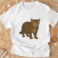 西表山猫 沖縄 日本 カタカナ Tシャツ 高齢者への贈り物