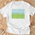 詩とメルヘン 葉祥明 穏やかな時 Tシャツ 高齢者への贈り物
