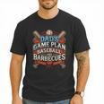 Baseball Dad BBQ Grill Dad's Game Plan Baseball & Barbecues Men T-Shirt Baseball Dad BBQ Grill Dad's Game Plan Baseball & Barbecues Men T-Shirt