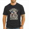 Baseball Dad Retro American Flag Style Men T-Shirt Baseball Dad Retro American Flag Style Men T-Shirt