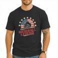 Baseball Dad USA Flag Men T-Shirt