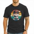 Baseball Grandpa Gnome On A Retro Sunset For Baseball Dad Men T-Shirt Baseball Grandpa Gnome On A Retro Sunset For Baseball Dad Men T-Shirt