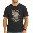 Proud Dad Of A Baseball 2025 Senior Vintage Baseball Dad Men T-Shirt