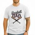 Baseball Dad For Father's Day Game Day Celebration Men T-Shirt