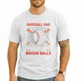 Baseball Dad Like a Regular Dad But With Bigger Balls Premium Men T-Shirt