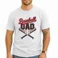 Father's Day Baseball Dad Daddy Vintage Game Day Boys Kids Men T-Shirt