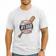 Vintage 1 Baseball Dad Daddy Father's Day From Son Daughter Men T-Shirt