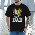 Ball Dad Softball Baseball Dad Daddy Men T-Shirt Ball Dad Softball Baseball Dad Daddy Men T-Shirt