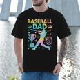 Baseball Dad Cool Fathers Day Coach Player Daddy Papa Men Men T-Shirt Baseball Dad Cool Fathers Day Coach Player Daddy Papa Men Men T-Shirt