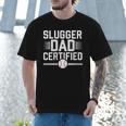 Baseball Dad Father Fathers Day Baseball Lovers Homerun Men T-Shirt Baseball Dad Father Fathers Day Baseball Lovers Homerun Men T-Shirt