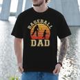 Baseball Dad Father Son Proud Daddy Papa Grandpa Sports Men T-Shirt Baseball Dad Father Son Proud Daddy Papa Grandpa Sports Men T-Shirt