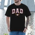 Baseball Dad Shirt Baseball Player Game Day Father's Day Men T-Shirt