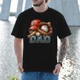 Baseball Dad Spectator Father's Day Game Day Youth Baseball Men T-Shirt