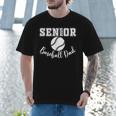 Senior 2025 Baseball Dad Baseball Class Of 2025 Graduation Men T-Shirt Senior 2025 Baseball Dad Baseball Class Of 2025 Graduation Men T-Shirt