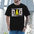 Softball Baseball Dad Of Ballers Baseball Softball Dad Men T-Shirt