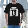 Vintage Baseball Dad Clothing Daddy Father's Day Men T-Shirt