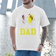 Ball Dad Softball Baseball Dad Fathers Day Premium Men T-Shirt