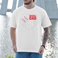 Baseball Dad Men USA American Flag Fathers Day 4th Of July Premium Men T-Shirt Baseball Dad Men USA American Flag Fathers Day 4th Of July Premium Men T-Shirt