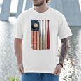 Patriotic USA Flag American Baseball Dad 4th Of July Men T-Shirt Patriotic USA Flag American Baseball Dad 4th Of July Men T-Shirt